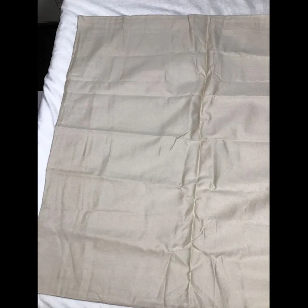NIB Donna Karan Moonscape Euro Pillow‎ Sham Champag